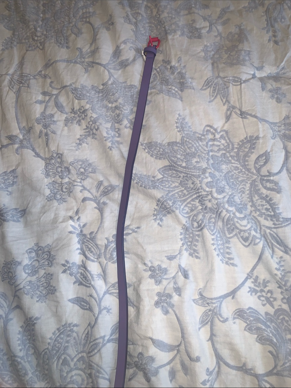 Target Purple Bed Sheet Strap with Pink Hook